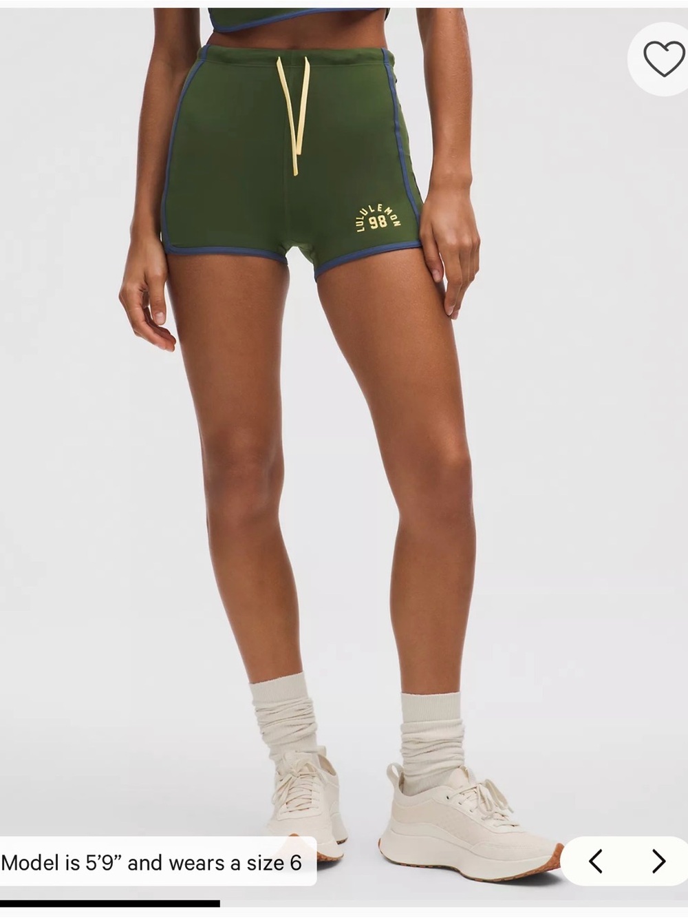 lululemon athletica Nulu Sporty Trim High-Rise Short 3”